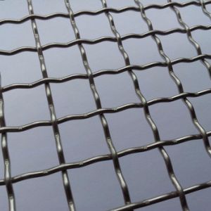 Buy cheap Security Metal Lock Crimp Wire Mesh Woven Galvanized With Square / Rectangular product