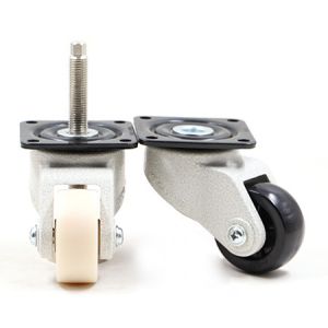 Buy cheap Machine Light Duty Retractable Leveling Casters Wheels 400kg from wholesalers