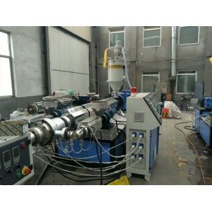 Buy cheap PE Plastic Pipe Extrusion Line / Large Diameter PE Plastic Water Pipe Making Machine from wholesalers