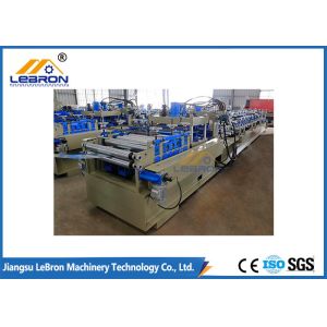 Buy cheap Omron Encoder Siemens PLC Control Fully Automatically C Z Purlin Roll Forming Machine from wholesalers