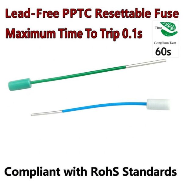 Buy cheap Lead-Free PPTC Resettable Fuse Maximum Time To Trip 0.1s 60s Compliant with Rohs Standards from wholesalers