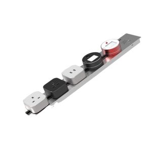 Buy cheap Electrical Outlet Connection Power Socket with Data Grommet Track Management System product