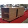 Buy cheap L shape office desk use Side table wooden cabinet chipboard material MFC color from wholesalers