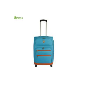 Buy cheap Spinner Wheels 3 Front Pockets 600D Polyester Trolley Bag from wholesalers