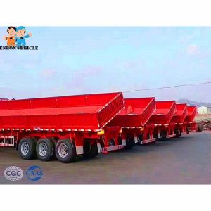 Buy cheap Torsion Resistant Hyraulic 30M3 50 Tons Dump Semi Trailers from wholesalers