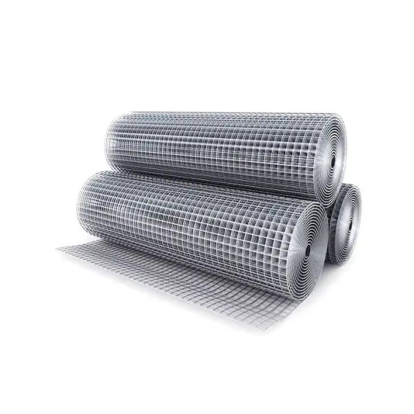 Hot Dip Galvanized 8 Gauge 2X2 Inch Welded Wire Mesh Roll for Rust Proof Silver