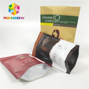 Buy cheap Laminated Material Food Plastic Pouches Packaging Aluminum Foil With Valve from wholesalers