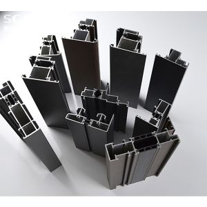 Invisible Frame Aluminum Curtain Wall Profiles Glazing Curtain Wall Facade