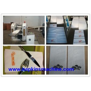 1600 Sheets / Min 430mm Dinner Napkin Folding Machine