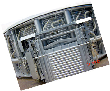 Quality Large Water Cooled Panel / Water Cooled Roof Receive Cooling Water From A Cooling Tower for sale