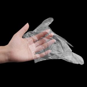Custom Disposable Plastic Gloves Kitchen Cleaning And Food Handling