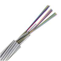 Buy cheap Aerial Optical Power Ground Opgw Cable Wire 12 Core G652d Aerial Self Supporting product