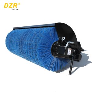 Buy cheap Mini Skid Steer Hydraulic Angle Broom With Poly / Wire Brush from wholesalers