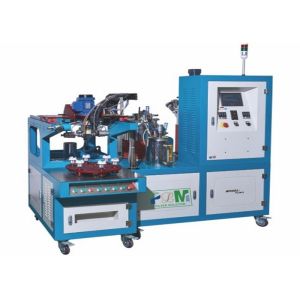 Buy cheap PLAB - 6 20 Pcs/Min Air Filter Manufacturing Equipment A B Two Compounds Filter End Cap Gluing from wholesalers