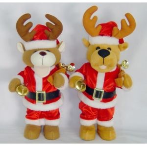 Buy cheap Talking and walking Reindeer Soft Toy Plush Toy from wholesalers