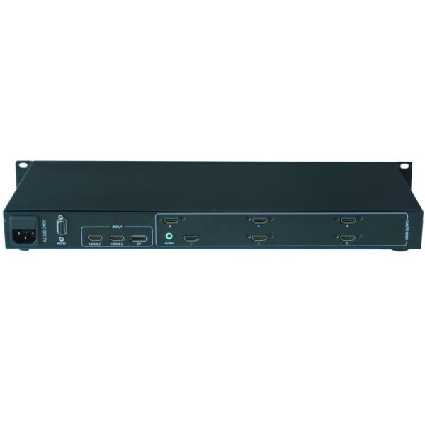 Quality 1x6 Special-Shaped Custom Video Wall Controller Flexible Shaped Splicing Processor for sale