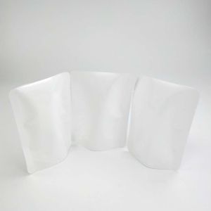 Buy cheap Custom Resealable Heat Seal NO Zipper Doypack Reseal Pouch Stand Up Pouch Flower Seed White PE NY Material Packaging Bag from wholesalers