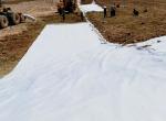 Buy cheap 2m Reinforced PP/PET Geotextile Fabric For Gravel Driveway Wear Resistant from wholesalers