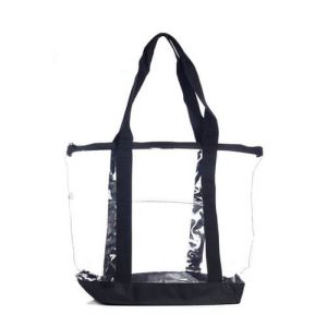 Buy cheap Lightweight Custom Tote Bags , Extra Large PVC Clear Tote Handbag from wholesalers