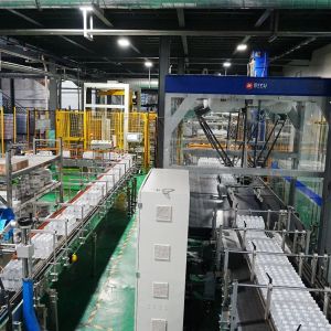 Buy cheap Automatic Gantry Palletizer Water Bottle Case Box Carton Palletizer from wholesalers