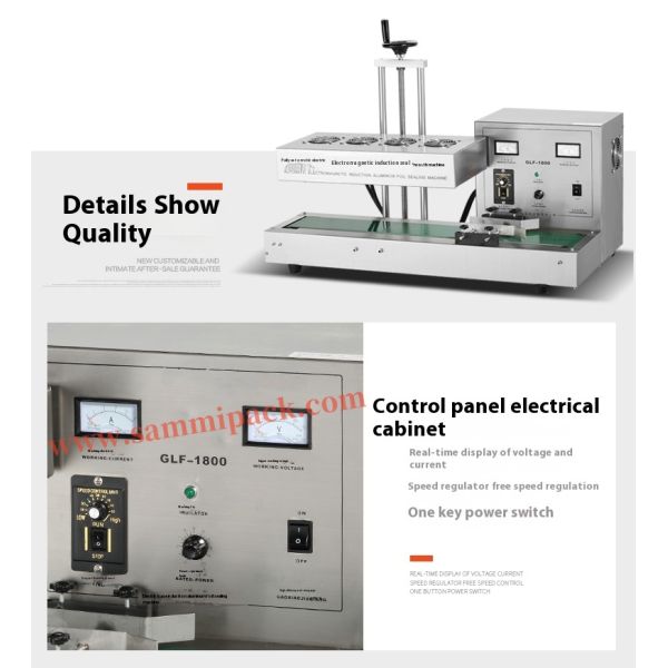 Automatic Aluminum Foil Sealing Machine for Bottles