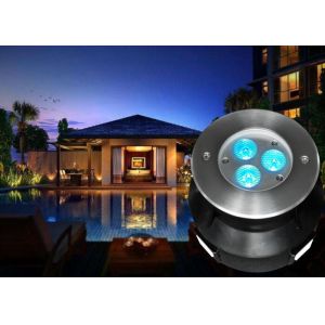 Buy cheap 1 x 4W RGBW 4in1 LED Underwater Fountain Lights With 8MM Step Tempered Glass For Pool Lighting from wholesalers