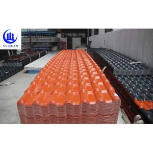 Buy cheap Durable UV Resistant Protected Plastic ASA Synthetic Resin Roofing Sheet Tile from wholesalers