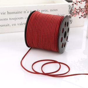 Buy cheap Suede Leather Velvet Wired Ribbon 3mm Double Sided Velvet Ribbon from wholesalers