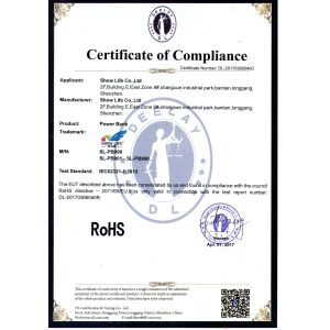 Show Life Co.,Ltd Certifications