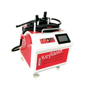 Buy cheap Deionized Water Cooling 200W IPG Fiber Laser Paint Removal Machine from wholesalers