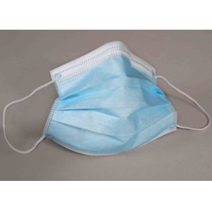 Buy cheap High Breathability Surgeon Face Mask , Disposable Hospital Masks Foldable product
