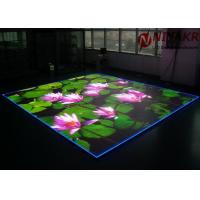 Buy cheap P3.91 Programmable LED Floor Display Seamless Stitching For Disco Club DJ Events product