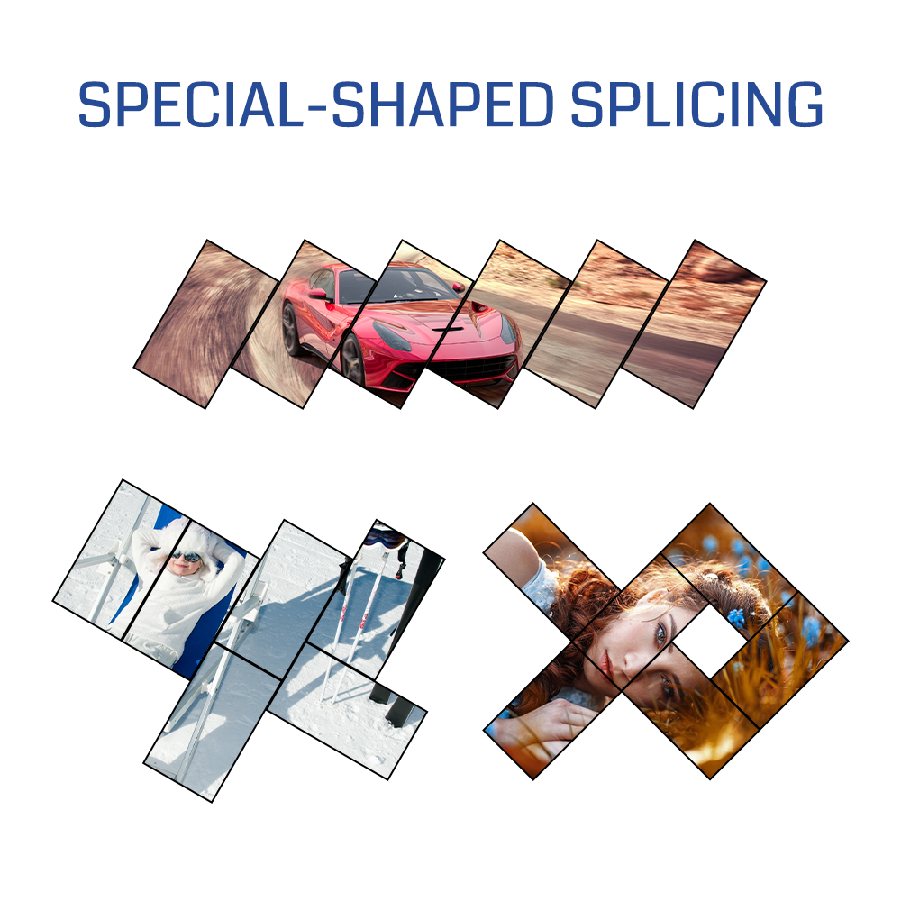 China 6xHDMI1.3 Output Interface Video Wall Controller With Roaming Window Layout And DC 12V 2A Power Supply on sale