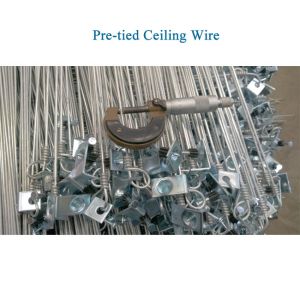 Buy cheap 8ft 12 Gauge Galvanized Ceiling Tie Wire with 1-1/4" Pin And Clip from wholesalers