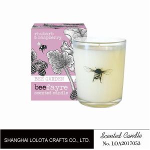 Buy cheap Luxury Scented Candles In Glass Jars , Handmade Soy Candles Animal Printed from wholesalers