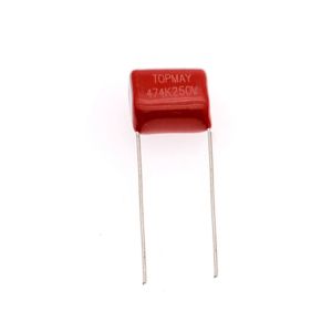 Buy cheap 250V MEF Metalized Non Inductive Capacitor With 470nF Capacitance from wholesalers