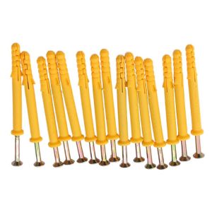 Buy cheap 8*40mm Yellow Wall Plastic Expansion Anchor PE from wholesalers