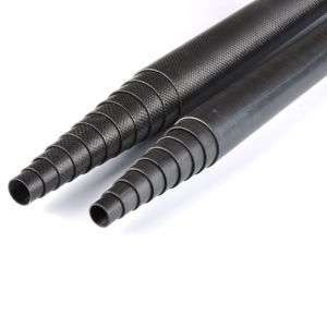 Buy cheap Twill Carbon Fiber Telescoping Tubes Wear Resistant from wholesalers