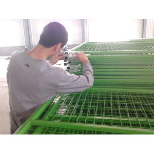China hot sale customization Canada PVC coated temporary fence china on sale