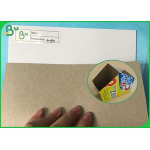 Buy cheap Custom Size Duplex Board Grey Back 200g To 450g For Packing Box FSC Certified from wholesalers