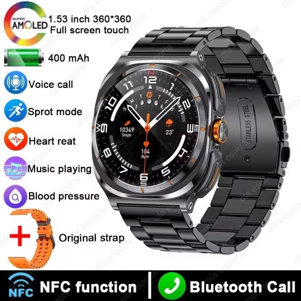 Multi-Functional 2 In 1 Smart Watch and Wireless Earbuds Screen Heart Rate and