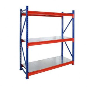 Robot Welding Q235 Warehouse Rack Display Shelf ISO9001