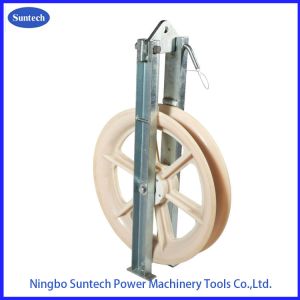 China Single Nylon Sheave ACSR Overhead Line Conductor Stringing Blocks on sale