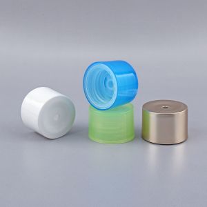 Round Plastic Cosmetic Bottle 50ml - 500ml Cosmetic PET Bottle With 35mm
