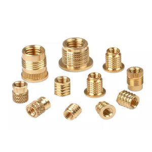 Buy cheap M2 M2.5 M3 M3.5 M4 M5 M6 Nickel Tin Plated Knurled Insert Nut With Shoulder DIN16903 from wholesalers