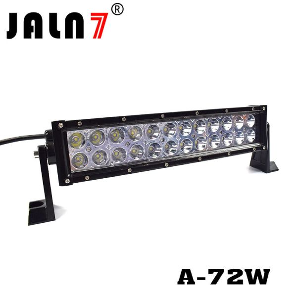 LED Light Bar JALN7 13.5Inch 72W Spot Flood Combo LED Driving Lamp Super Bright Off Road Lights LED Work Light Boat Jeep