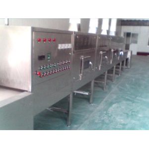 Buy cheap Powder Grain Pasteurizer Machine , Microwave Steam Sterilizer Continuous Tunnel product