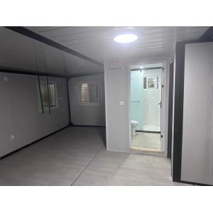 Buy cheap Assemble Prefab Mobile House Container Home Expandable Container House on Wheels Ready to Ship with Top Roof Water Proof from wholesalers