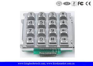 Buy cheap Control System Metal Industrial Numeric Keypad With / Without Backlight from wholesalers