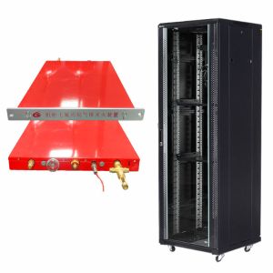 Buy cheap Environmentally Friendly Automatic Rack Fire Suppression Unit In Red For Fire Risk Reduction from wholesalers